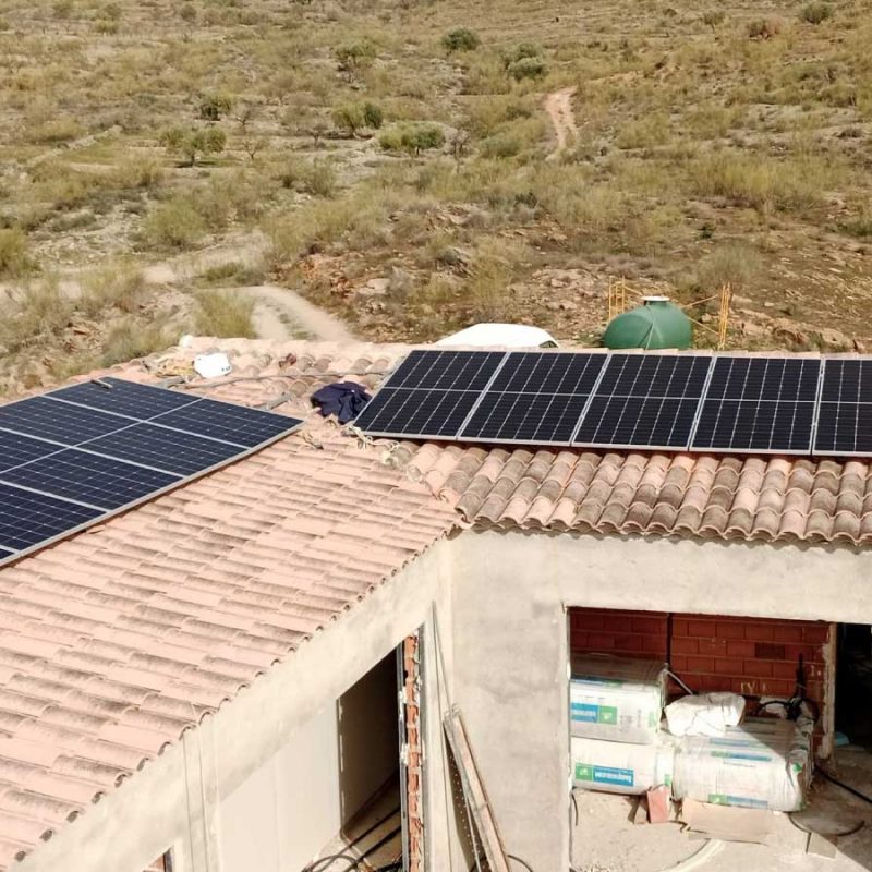 vivienda autosuficiente y climatizada